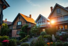 Alte Häuser und moderne Wohnansprüche