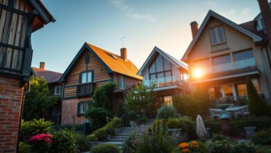 Alte Häuser und moderne Wohnansprüche