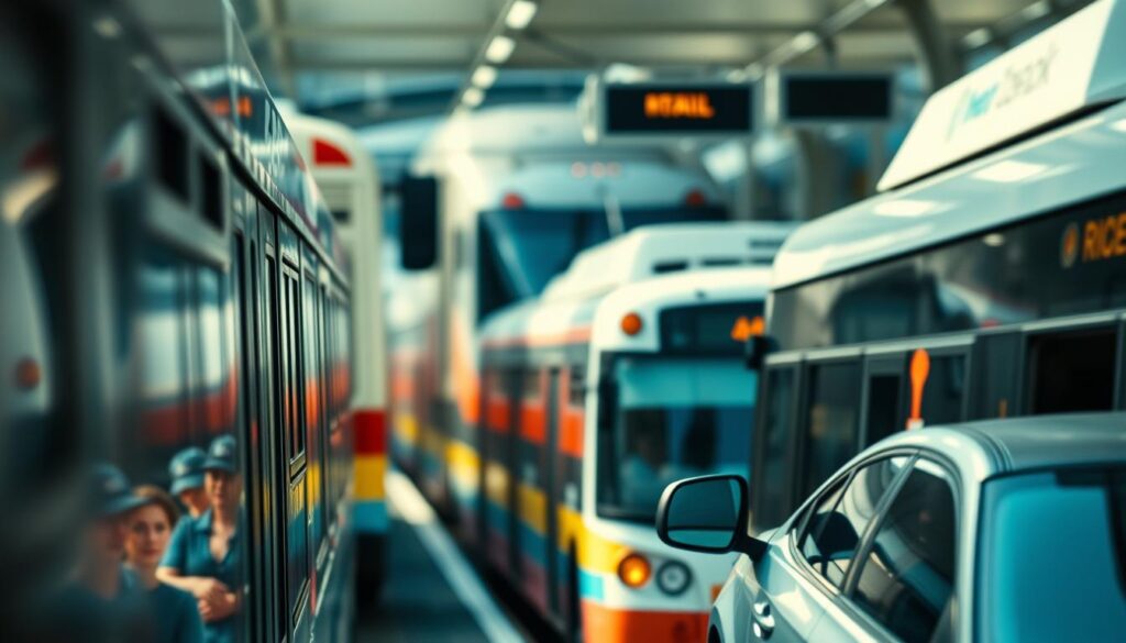 Anreise mit öffentlichen Transportmitteln und Mitfahrgelegenheiten