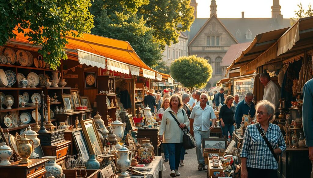 Antiquitäten und Schnäppchen auf dem Flohmarkt Detmold