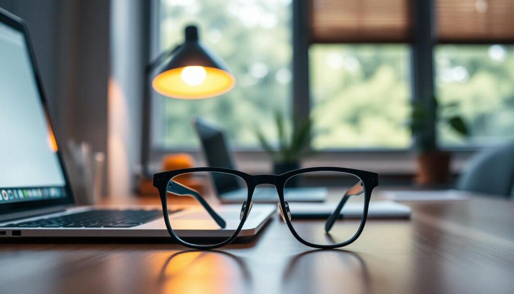 Bildschirmbrille zur Unterstützung der Augengesundheit Bildschirmbrille zur Unterstützung der Augengesundheit