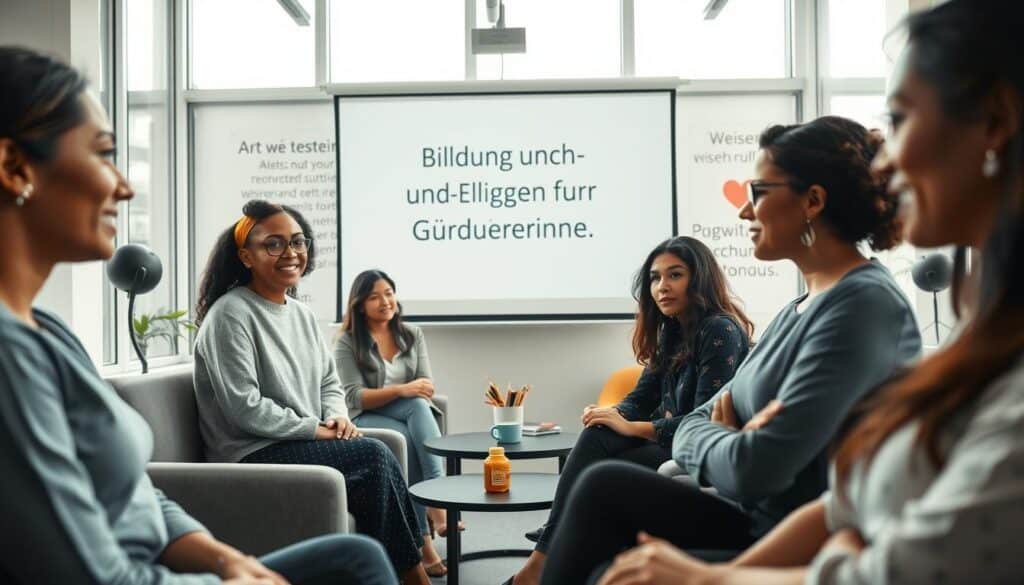 Bildung und Weiterbildung für Gründerinnen
