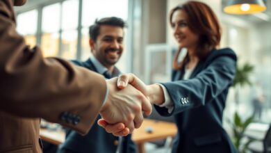 Der richtige Händedruck und seine Wirkung