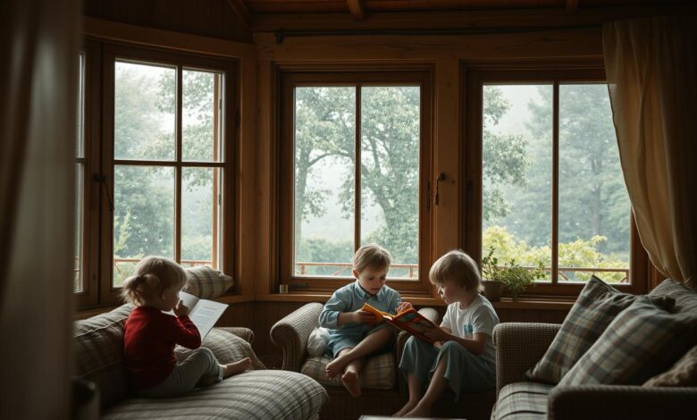 Die besten Tipps für regnerische Tage mit Kindern
