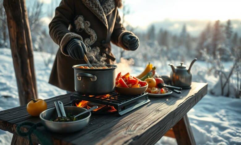 Draußen kochen im Winter: Kulinarische Trends jenseits der Sommersaison
