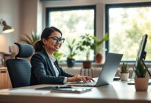 Entspannte Augen bei Bildschirmarbeit