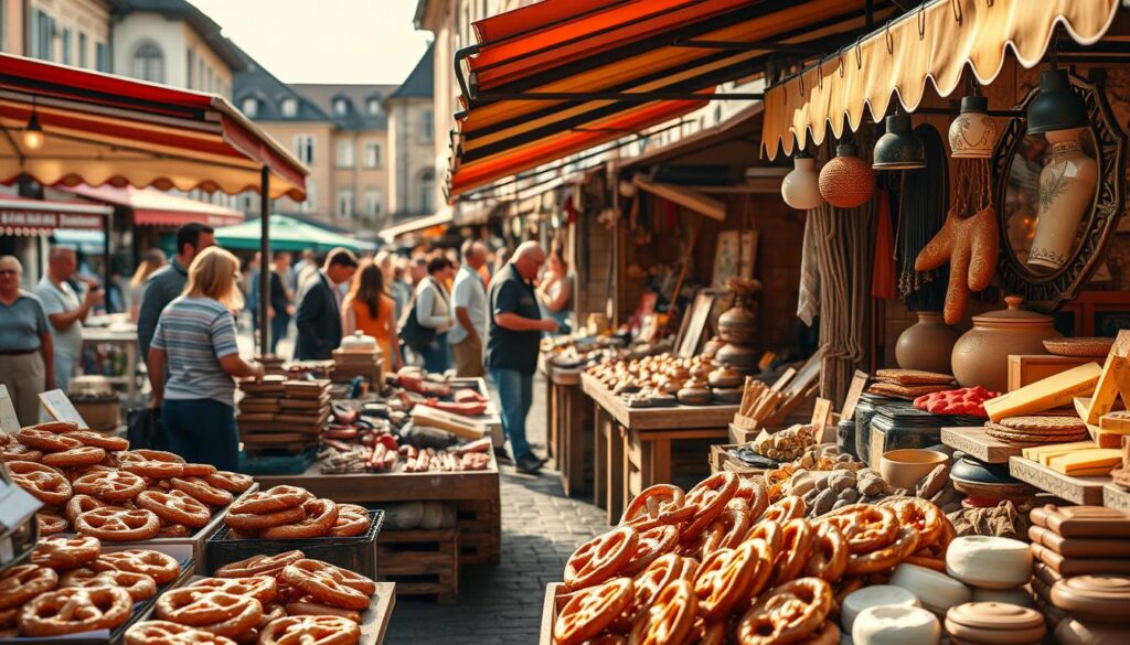 Essensstände Flohmarkt