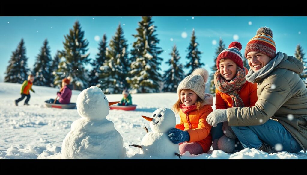 Familienaktivitäten Winter Familienaktivitäten Winter