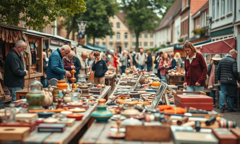 Flohmarkt in Flohmarkt in Barntrup