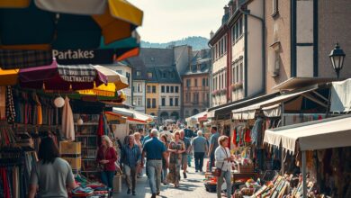Flohmarkt in Lage