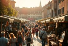 Flohmarkt in Schlangen