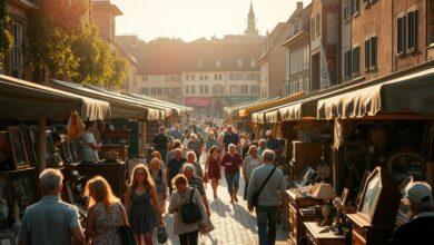Flohmarkt in Schlangen