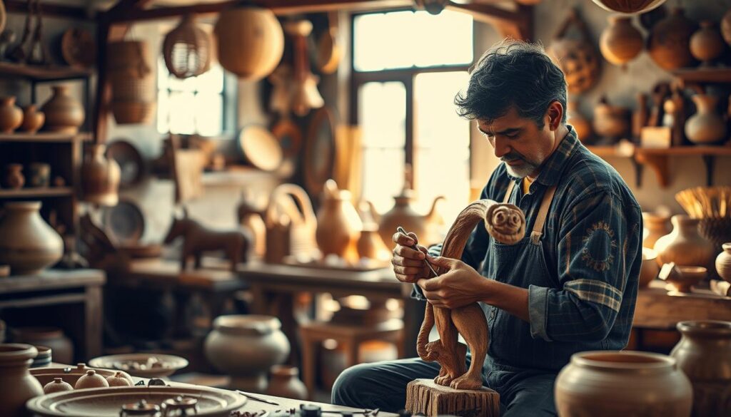Förderung von Kreativität im Handwerk