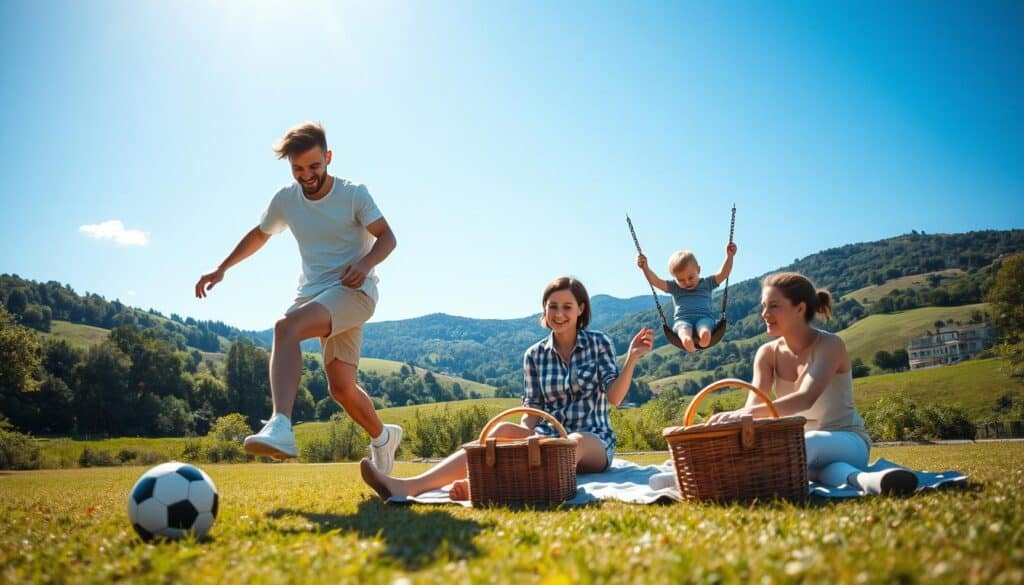 Freizeitaktivitäten für Familien