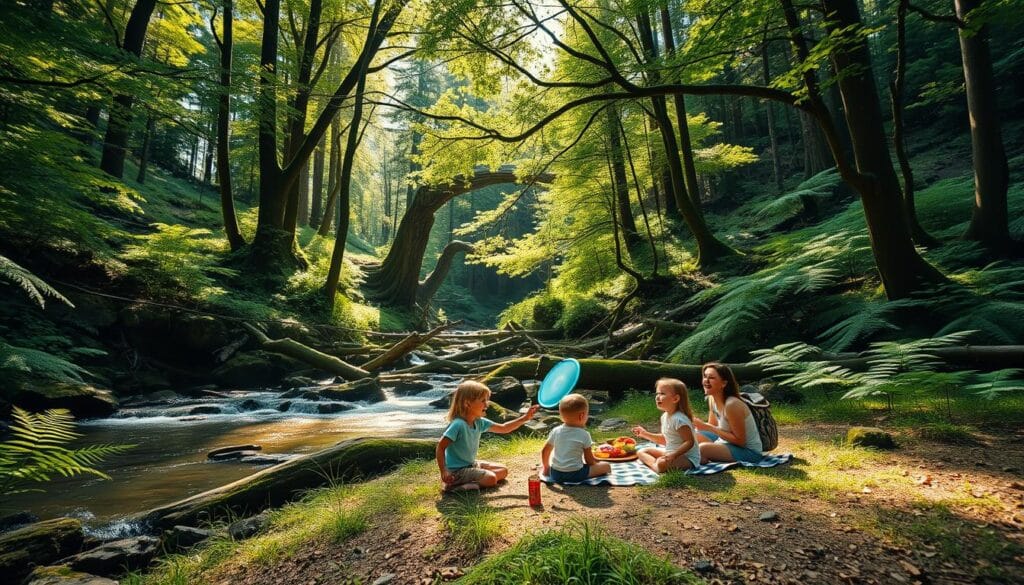 Freizeitaktivitäten in der Natur