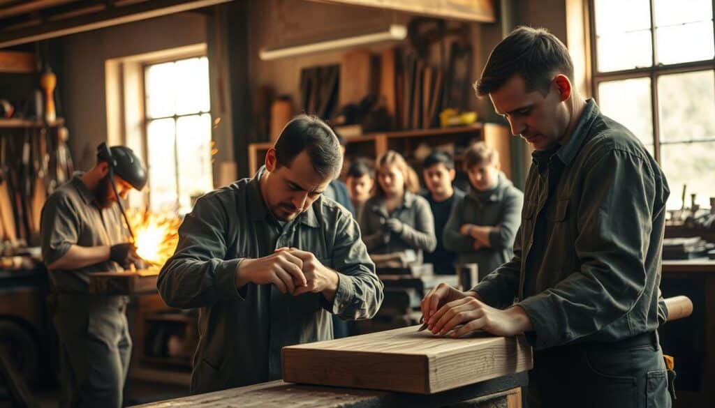 Handwerk Fachkräfte Ausbildung Karrierechancen