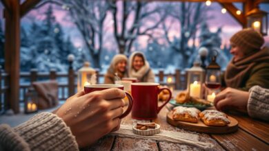 Heiß serviert: Winterliche Genussmomente unter freiem Himmel