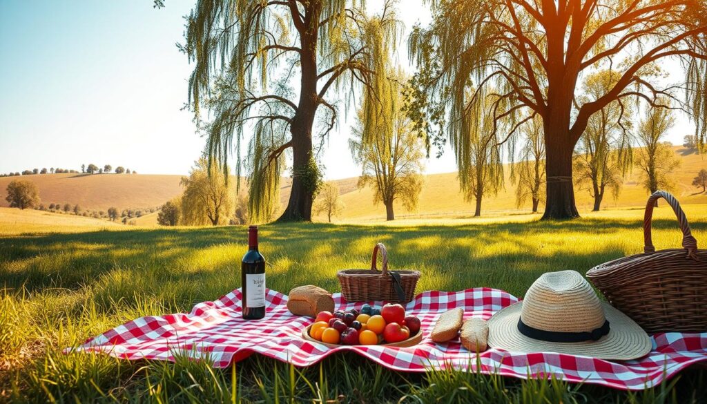 Jahreszeiten Picknickzeit