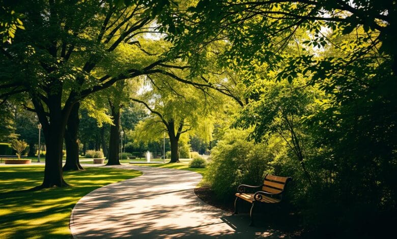 Klimaresilienz in Kurparks: Hitze, Schatten, Wassermanagement