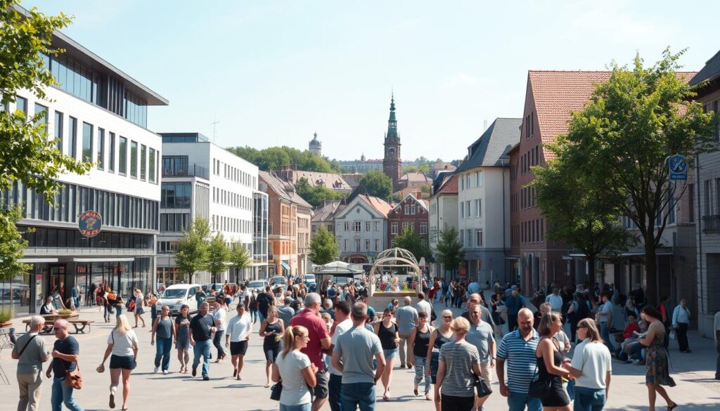 Kommune öffentliche Räume Stadtplanung