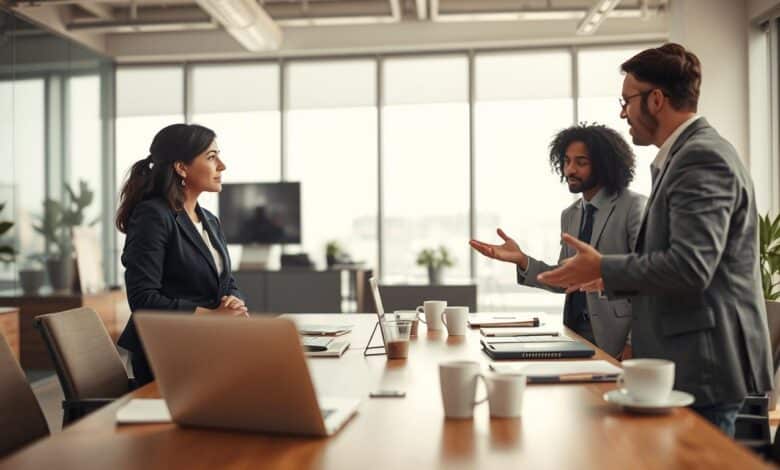 Konflikte im Büro konstruktiv lösen
