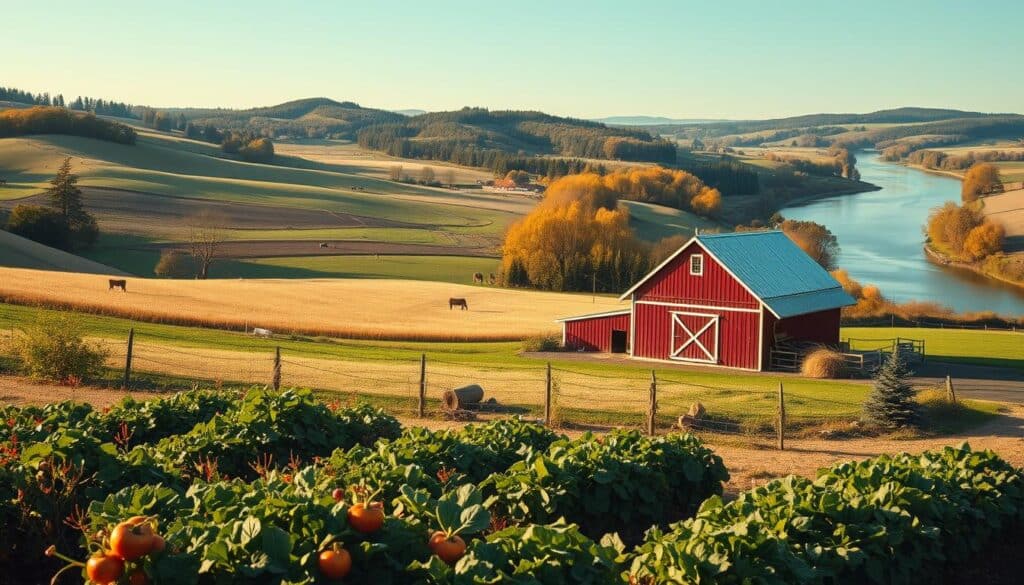 Landwirtschaft in ländlichen Regionen