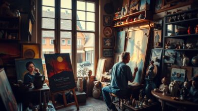 Lokale Kunstszene in Lügde – Ein Atelierbesuch mit Überraschung