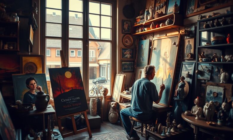 Lokale Kunstszene in Lügde – Ein Atelierbesuch mit Überraschung