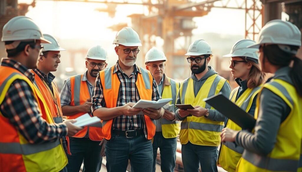 Mentorenprogramme in Baugewerbe