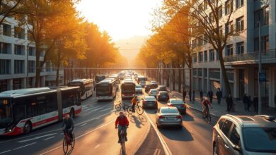 Mit Bus, Rad oder Auto? Mobilität im Zentrum des Kreises Lippe
