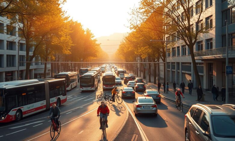 Mit Bus, Rad oder Auto? Mobilität im Zentrum des Kreises Lippe