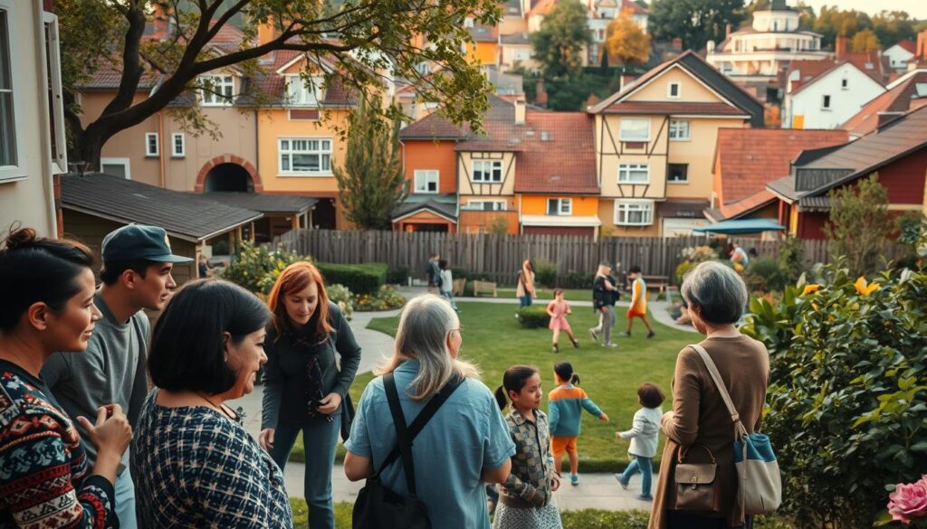 Nachbarschaft und Community