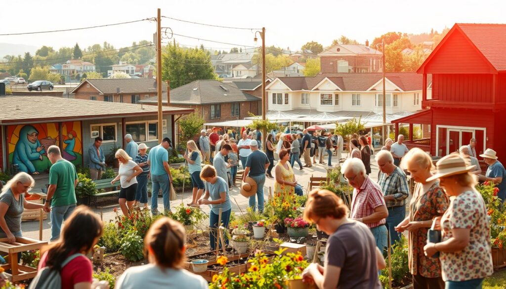 Nachbarschaftshilfe und Gemeinschaftsinitiativen Nachbarschaftshilfe und Gemeinschaftsinitiativen