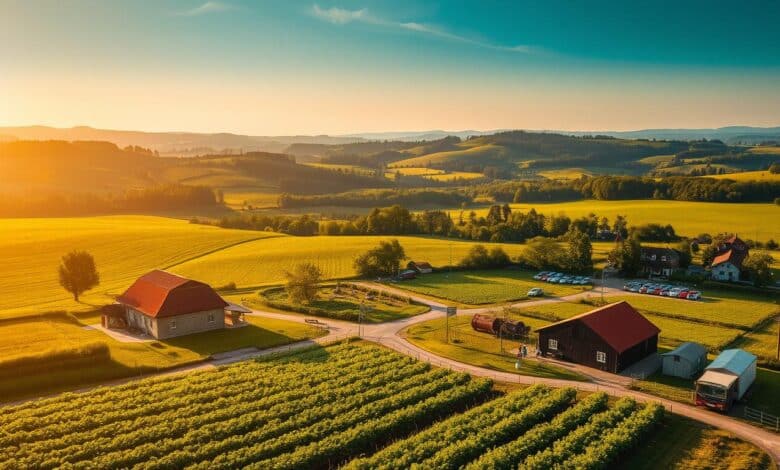 Nachhaltige Landwirtschaft: Biohöfe und regionale Vermarktung in Südlippe