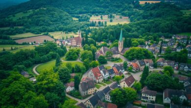 Oerlinghausen von oben – Naturstadt mit Weitblick