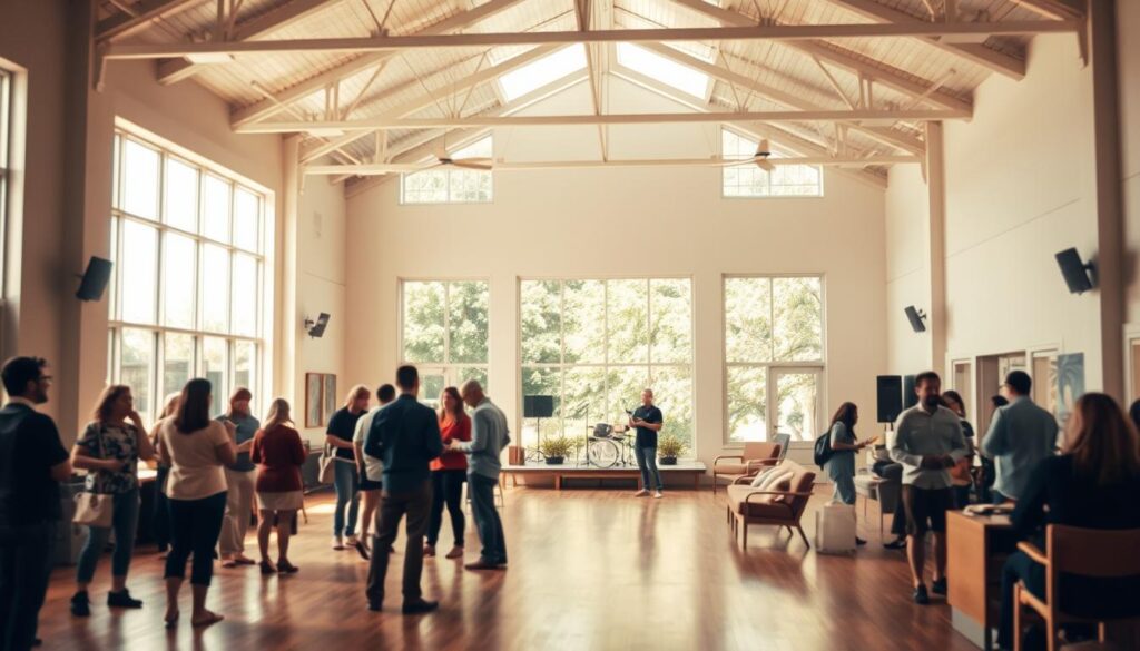 Räume für kulturelle Veranstaltungen und Begegnungsräume