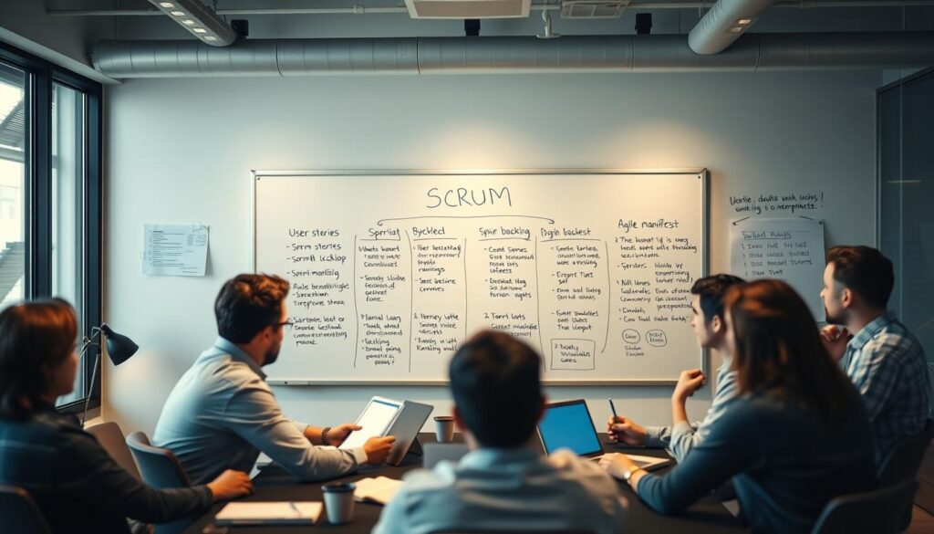Scrum Prinzipien im agile Projektmanagement