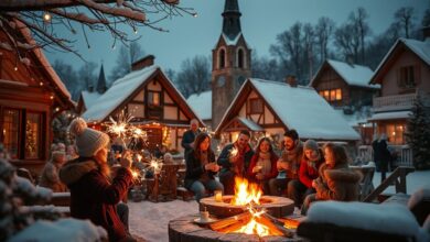 Silvester im Dorf zwischen Tradition und moderner Feierkultur