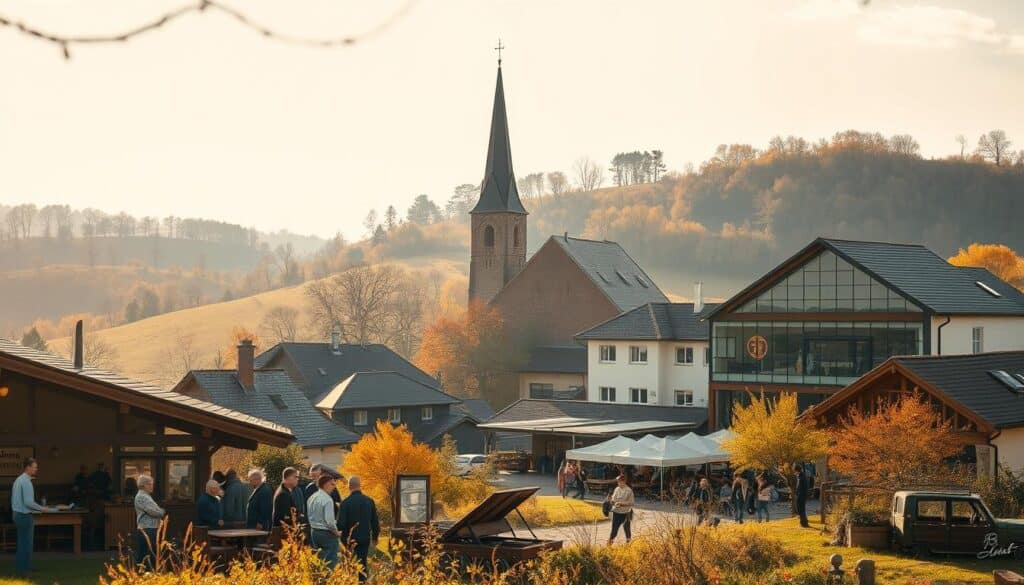 Tradition und Innovation in Dorfgemeinschaften