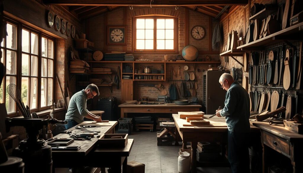 Tradition und moderne Techniken in der Handwerkskunst Tradition und moderne Techniken in der Handwerkskunst