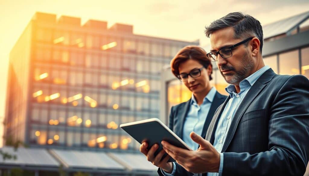 Unternehmenskunde und Energieverbrauch