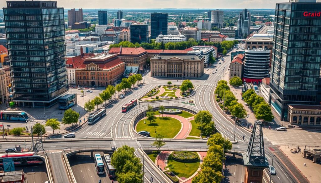 Verkehrsanbindung in Bielefeld