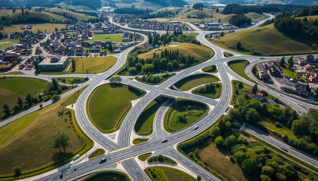 Verkehrsknotenpunkte Kalletal