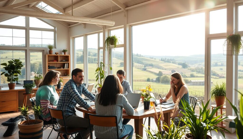 Vorteile von Coworking-Spaces auf dem Land