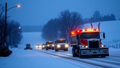 Winterdienst im Vergleich – Stadt vs. Land