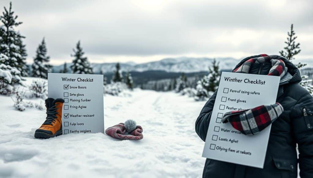 Winterwetter Checkliste Winterwetter Checkliste