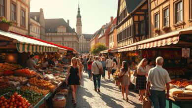 Wochenmärkte bleiben ein wichtiger Treffpunkt im Alltag