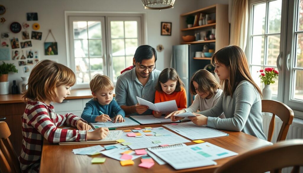 Wochenplanung im Familienalltag