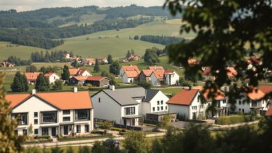 Wohnen und Bauen im Mittellippe: Grundstücke und Neubauprojekte im Kalletal
