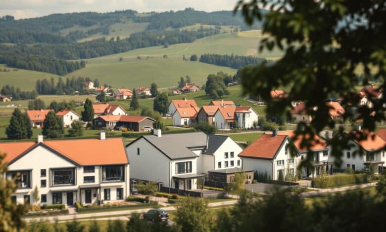 Wohnen und Bauen im Mittellippe: Grundstücke und Neubauprojekte im Kalletal